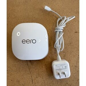 Amazon Eero 6+ Plus R010001 Dual-Band Wi-Fi 6 Router White Power